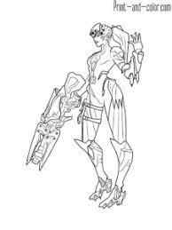 Overwatch Coloring Pages Coloring Pages For Kids Overwatch