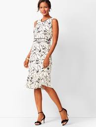 Floral Flounce Hem Dress Flounce Hem Dress Dresses Fashion