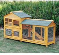 Wholesale Wooden Rabbit Breeding Cages - Durable & Spacious