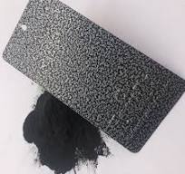 Crocodile Turtle Skin Effect Black Powder Coating Anti Corrosion