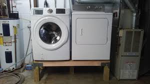 Materials and lumber are listed to build a pair of pedestals. How To Build A Washer Dryer Pedestal Youtube