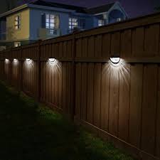 Othway Solar Fence Post Lights Wall Mount Decorative