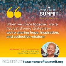 Great conversation in today's Nonprofit Thought Leader Summit