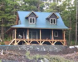 Log cabin plans with wrap around porch. 20 Wide 1 1 2 Story Cottage In Alaska