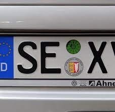 Autofahrer Bitte Keinen Sex Auf Den Kfz Kennzeichen Welt