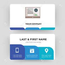 Order your custom business cards now and get free shipping on orders over $50. Online Form Business Card Design Template Visiting For Your Royalty Free Cliparts Vectors And Stock Illustration Image 102368376