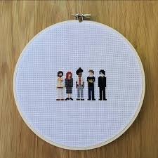 These beautiful designs tell stories or help bring comfort or strength to anyone who comes upon them. I Cross Stitch My Favourite Film And Tv Characters Album On Imgur