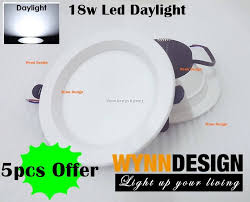 Led lampu jalan medan permohonan 2. Wynn Design 5x18w Led Downlight Recessed Downlight Lampu Siling Daylight Warmwhite Coolwhite Dl18w