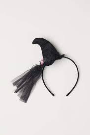 Hairband With Witch S Hat Black Witch S Hat Kids H M Us Halloween Headband Girls Hair Accessories Alice Band