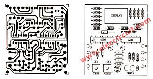 You can also check this digital dice circuit using arduino. 2 Digit Simple Cd4026 Digital Counter Circuit Elec Circuit