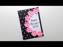 This is a fun, and attractive easter bunny craft for preschoolers, kindergarteners, 1st graders, and other young children. Easy Beautiful Newyear Card New Year Card Making Handmade 2021 New Year Card Making In 2021 New Year Card Making Beautiful Birthday Cards Birthday Card Craft