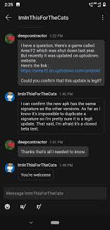 You just need to fill the email and password you used to sign up or link your twitter account. Imow On Twitter Breaking News Uptodown Has Responded On Reddit The New Area F2 Update Was Signed Off By The Same Company Person As The Previous Versions Areaf2 Https T Co Bxfdikupaz