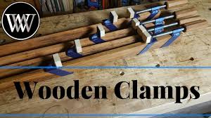 #woodworkingtools #stepbystep #diyhacks a band clamp from a woodworking retail store is expensive. How To Make A Clamp Wooden Beam Or Pipe Clamps Build With Oak Youtube