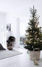 21 Christmas Tree Stand Ideas Lolly Jane Minimalist Christmas Tree Potted Christmas Trees Cool Christmas Trees