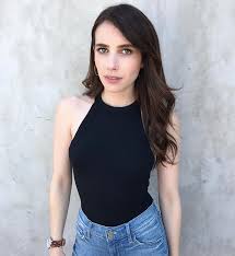 Examples Of Brunette Highlights You Definitely Won T Regret In 2020 Emma Roberts Hair Pale Skin Girls Dark Hair
