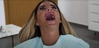 Third molars, also called wisdom teeth, are the last set of permanent teeth to erupt in a person's mouth and are the ones least needed. Katie Price Chuckles As She Spits Out Veneers Before Fitted New Teeth In Spooky Clip Fr24 News English