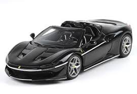 Inside, the piloti ferrari's seats are clad in black, perforated alcantara with the italian flag aside from the color finish and racing number, only a few things can be changed with the 488 pista piloti ferrari. Ferrari J50 Gloss Black Interior Color Black Diecast Car Hobbysearch Diecast Car Store