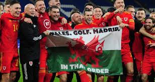 1 of 14 wales' gareth bale, left, runs with the ball as he is challenges by turkey's umut meras during the euro 2020 soccer championship group a match between turkey and wales at at the baku. Digging Your Own Grave Gareth Bale Irks Madrid Fans With Wales Golf Madrid In That Order Flag