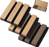 [Paquete de muestra] Panel de pared de listones de madera, paneles de pared  estriados, paneles acústicos de pared de madera para pared/techo, paneles  ...