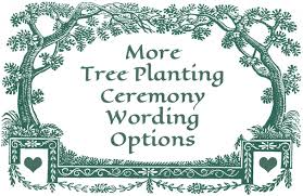 More Tree Planting Ceremony Wording Options Wedding Ceremony Script Wedding Ceremony Unity Unity Plant Ceremony