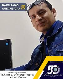🌟 BACILIANO QUE INSPIRA 🌟 Nos enorgullece reconocer la destacada  trayectoria de nuestro exalumno y Premio de Excelencia de la Promoción  1989, Renato Ernesto Dávalos Rosas, Ingeniero Industrial egresado de la  Universidad