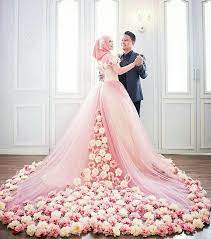 See your favorite pink dresses and light pink dresses discounted & on sale. Pin Oleh Angelica Valdez Di Couples Gaun Pengantin Muslim Gaun Pengantin Sederhana Pakaian Pernikahan