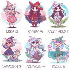 All The Zodiac Witches Which One Is Your Favourite And Would You Like To See Me D Signos Do Zodiaco Imagens Signos Signos Desenho