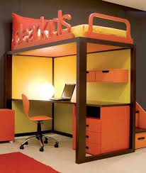 Unique Fun And Ergonomic Bedroom Ideas For 2 Children Fun Bedroom Ideas For Two Children With Study Kids Room Desk Bed With Desk Underneath Cool Kids Bedrooms