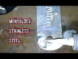 Check spelling or type a new query. Cara Menyolder Stainless Steel Youtube