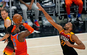 Oklahoma city thunder vs utah jazz live stream ▻ if you enjoyed, be sure to subscribe nba live playoffs 2018 oklahoma city thunder vs utah jazz in full nba game action in round 1 of the. Utah Jazz Are Now Trying To Balance Wins Against Rest In Season S Stretch Run