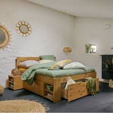 1 personne • 120 x 190 cm : Lit Rangement Tara Matelsom La Redoute Lit Rangement Lit Avec Rangement Integre Lit En Bois Avec Tiroir