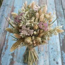 Beautiful flowers for whatever the occasion. Rustic Pink Yarrow Bouquet The Artisan Dried Flower Company Fradswell Staffordshire