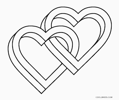 Ten free printable heart sets of various sizes to color and use for crafts and learning activities. Free Printable Heart Coloring Pages For Kids