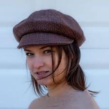 Buy Newsboy Cap for Women for Christmas, Baker Boy Cap for Her, Ladies Fall  Winter Hat, Painters Hat for Birthdays, Flat Beret for Mother's Day Online  in India