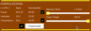 The asus mining p104 4g comes with a gpu that has 1920 cuda cores with a clock frequency of 1607 mhz, uses 4 gb of gddr5x video memory with a clock frequency of 10010 mhz and a default tdp of 180 watts. Blockchain Tycoon Phase 2 Devlog 3 Steam News
