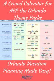 Orlando Crowd Calendar For All The Theme Parks Mom S Magical Miles What the heck even are crowd calendars? orlando crowd calendar for all the