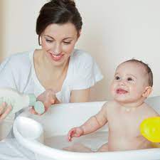 A good rule of thumb is once a week. Transitioning Your Child From A Baby Bath Tub