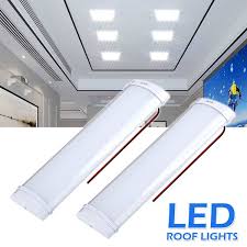 1 2 4pcs 12v Led Interior Lights Roof Ceiling Light Led Rv Ceiling Dome Light Rv Interior Lighting Wish