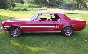 Candy Apple Red 1968 Ford Mustang Gt High Country Special Hardtop Mustangattitude Com Photo Detail