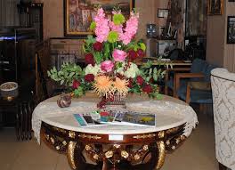 باقات ورد بيت العائلة للاثاث Table Settings Bouqet Rose