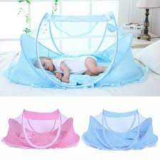Folds flat for easy storage. Baby Travel Bed 1set Portable Baby Bed Travel Foldable Baby Cots Newborn Crib With Mosquito Net Bed Mattress Pillow Travel Beds Aliexpress