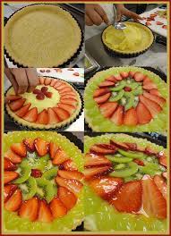 The Creation Of A Beautiful Creme Patissiere Pastry Cream Tart Wilson Community College Culinary Arts As Culinary Arts Community College Creme Patissiere