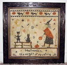 Halloween decorations primitive halloween cross stitch halloween cross stitches halloween writing spell book stitch huswife. Witch Stitches The Primitive Needle Halloween Cross Stitch Patterns Halloween Cross Stitch Charts Halloween Cross Stitches