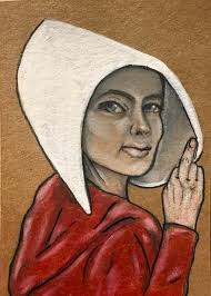 Offering copy of artist trading card