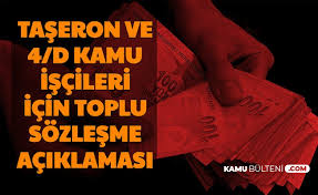 Maybe you would like to learn more about one of these? Son Dakika Haberi Kamu Iscileri 4 D Ve Taseron Isciler Icin Maas Zammi Toplu Sozlesme Aciklamasi