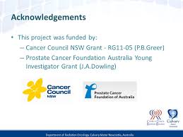 Cancer council's beat cancer project offers funding opportunities for a variety of grant schemes, including research projects, fellowships, travel grants and infrastructure. Developing An Mri Based Prostate Planning Method The Hip Mri Project Peter Pichler Senior Radiation Therapist Research Radiation Therapist Combined Scientific Ppt Download