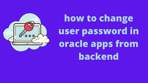 Stopwatch applications are available as standard programs on many smartphone devices. How To Change User Password In Oracle Apps From Backend Techgoeasy