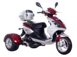 Cms 49cc Icebear Mojo Scooter 3 Wheel Trike Moped - Free Shipping For Sale Mp 14018 Moped Scooter Motorcycles For Sale Mopeds For Sale