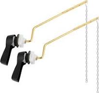 Hibbent 2 Pack Universal Side Mount Toilet Handle Angle-Mount Adjustable  Tank Flush Lever Replacement Handle with 2 Pieces Stainless Steel Flapper  ...