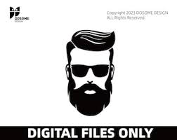 Sunglasses With Beard SVG